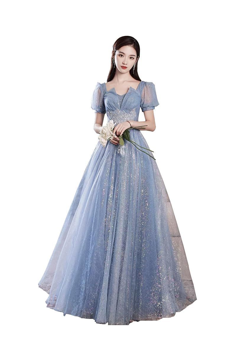 謝恩会 発表会 記念日 披露宴 ドレス ロング スパンコール パーティードレス 卒業式 大きいサイズ かわいいくて素敵です ドレス ワンピース バレンタインデー Ominefans 謝恩会 発表会