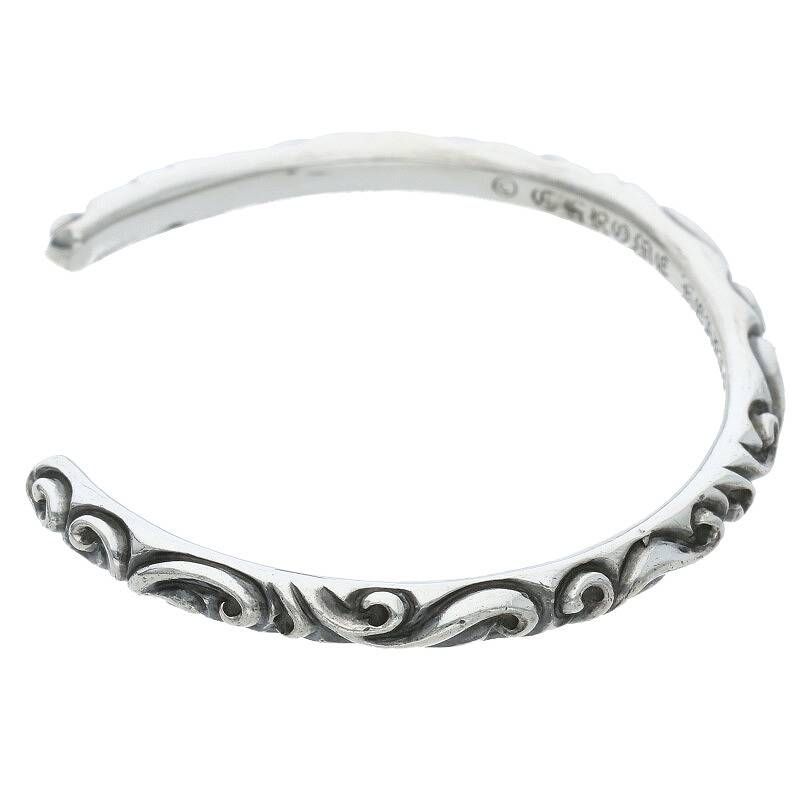 クロムハーツ BANGLE SCROLL/スクロールバンド シルバーブレスレット