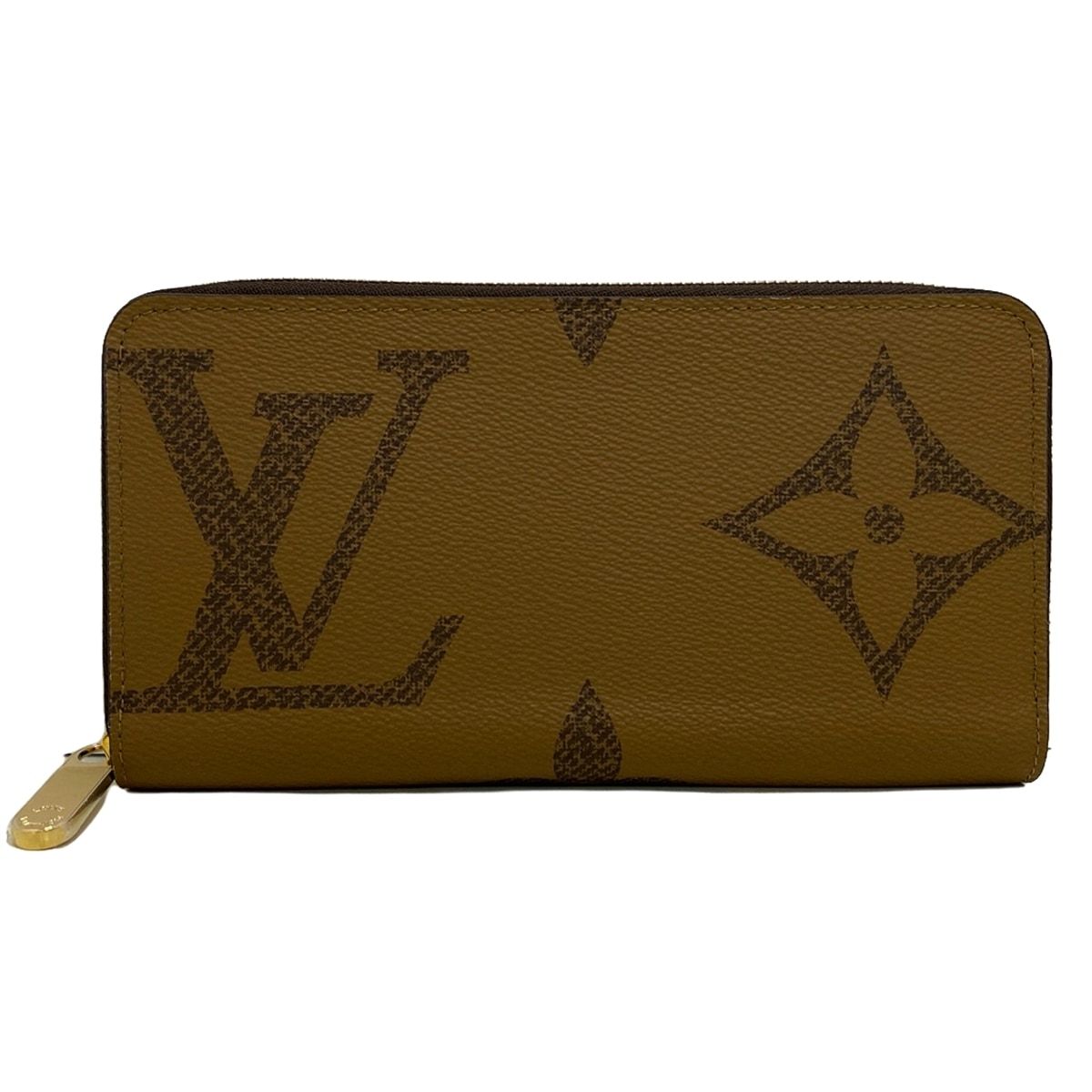 LOUIS VUITTON(ルイヴィトン) 長財布 モノグラムリバース美品 ジッピーウォレット M69353 モノグラム・ジャイアントリバース -  メルカリ