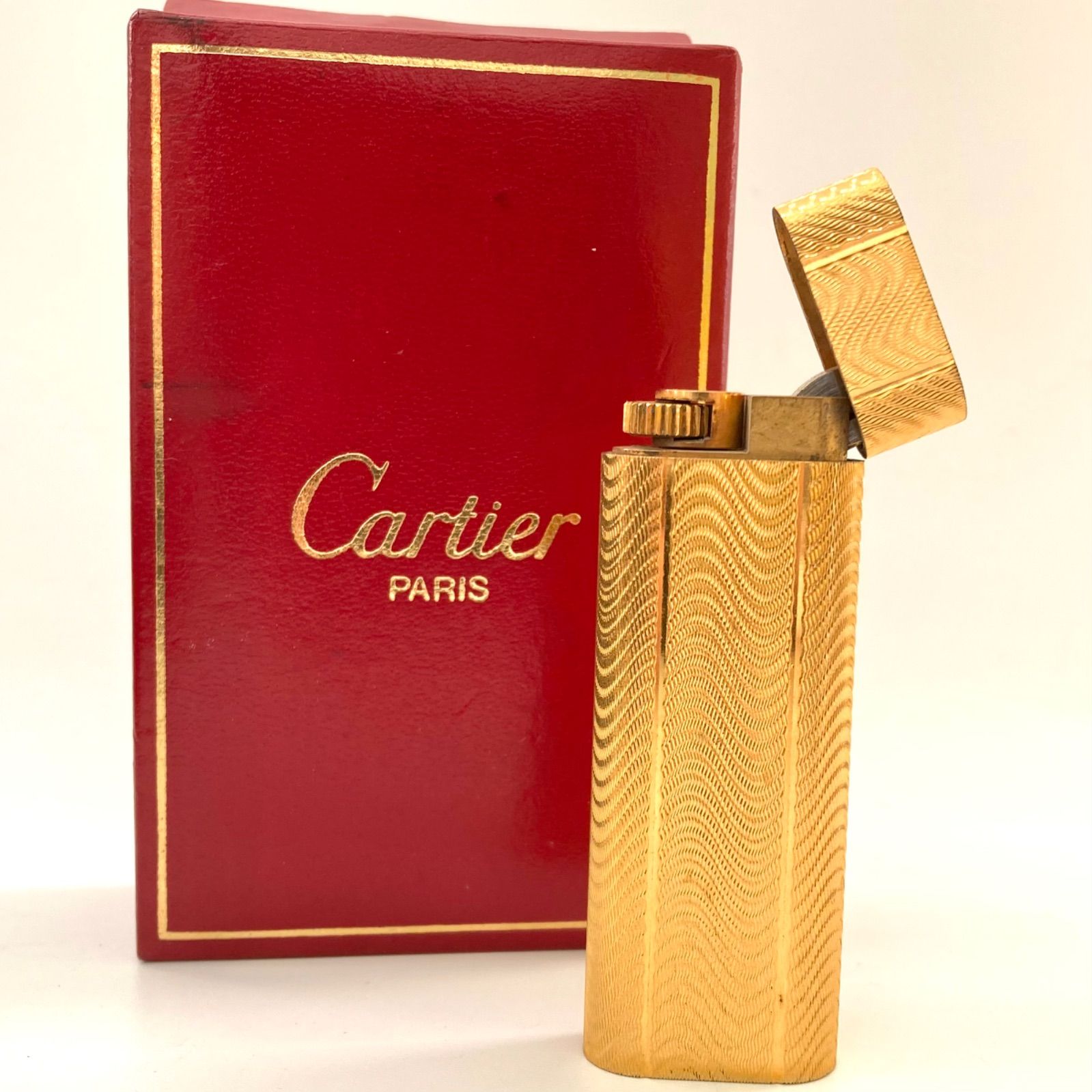 Cartier カルティエ ガスライター ゴールド ケース付き 楽天市場】カルティエ ライター ゴールドの通販