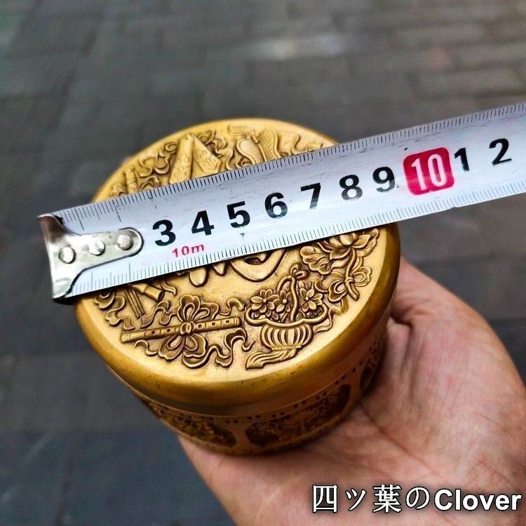 銅 細工 茶道具 香道具 蓋置 置物 八宝茶筒 銅製 銅 細工 茶道具 香道具 蓋置 置物 八宝茶筒 銅製
