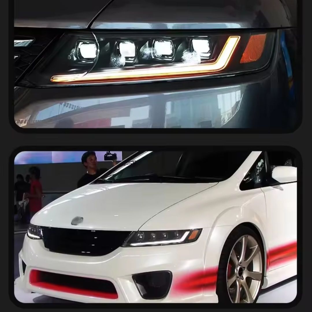 最新 新品 ホンダ オデッセイ RB1 RB2 用 ヘッドライト 2004-2008 LED