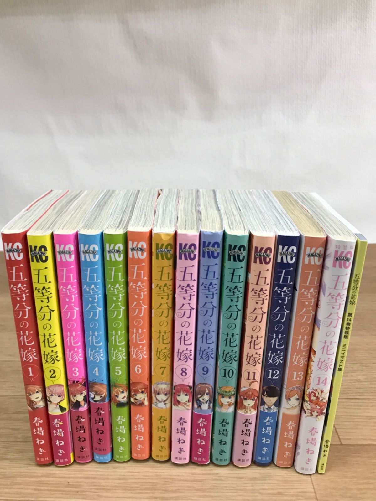 五等分の花嫁 1〜14巻＋イラスト集付き！（1000円値引き済み 五等分の花嫁(14)特装版 (プレミアムKC) | 春場 ねぎ |本 | 通販