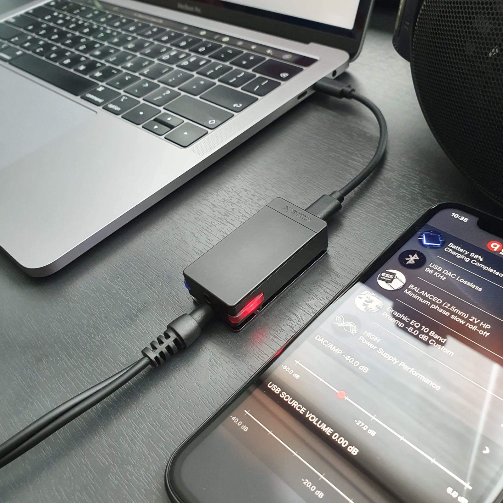 Qudelix-5K LDAC対応高音質Bluetoothヘッドフォンアンプ