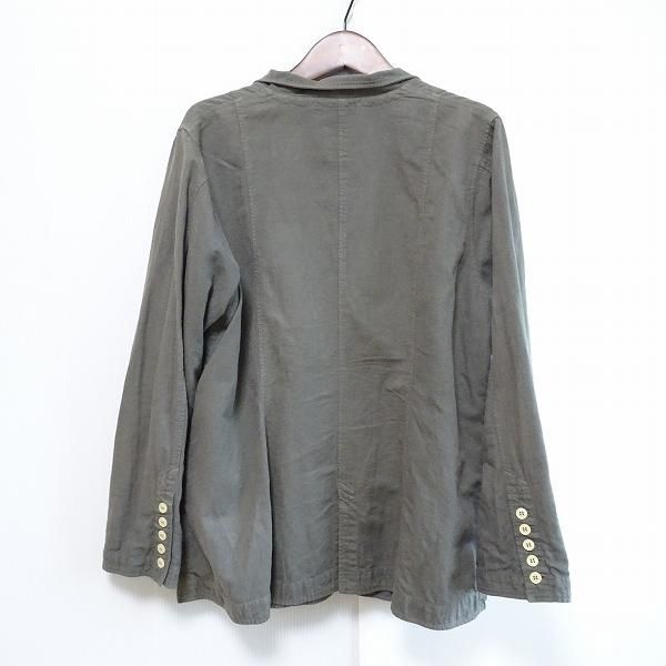 snc ヤッコマリカルド YACCOMARICARD ジャケット 2 カーキ 麻混