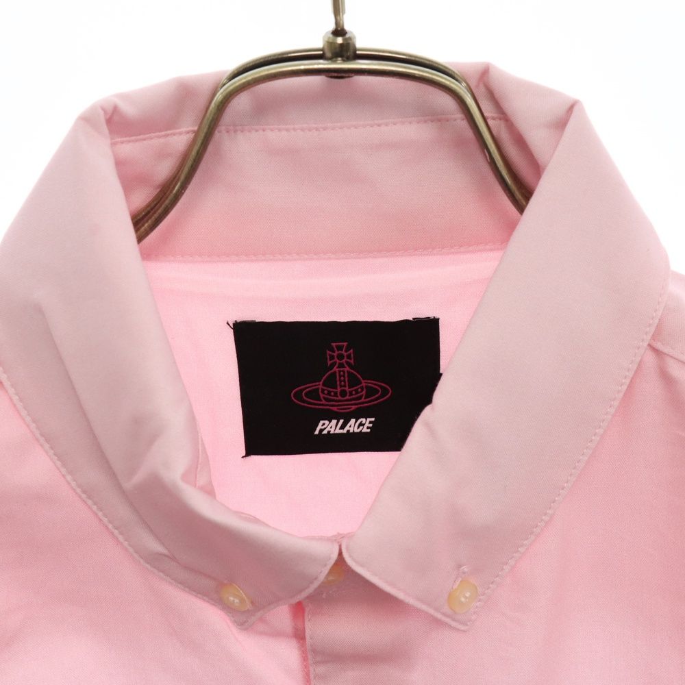 【新品未使用】ヴィヴィアンウエストウッド palace パネルシャツ ピンク Vivienne Westwood (ヴィヴィアンウエストウッド) ×PALACE Panel Shirt