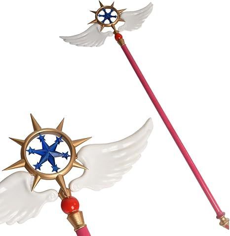 コスプレ道具夢の杖木之本桜さくら魔法の杖コスプレPLA製117cm