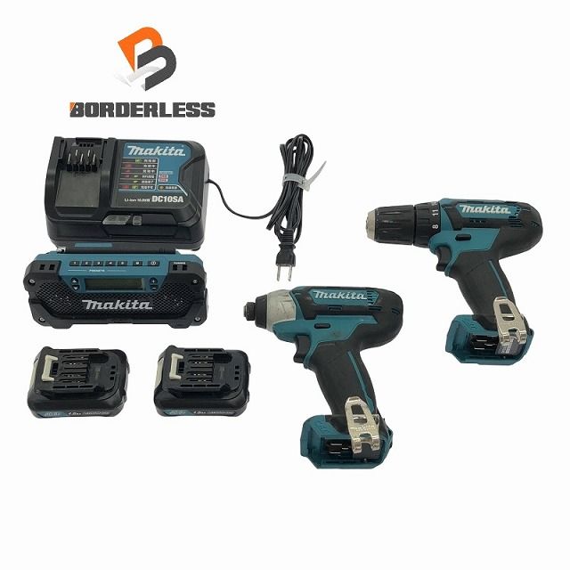 ♭♭ MAKITA マキタ 10.8V 充電式インパクトドライバ 充電器・充 ♭♭ MAKITA マキタ 10.8V 充電式インパクトドライバ 充電器・充