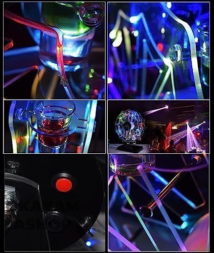 テキーラ観覧車 LED酒ボトルの表示棚