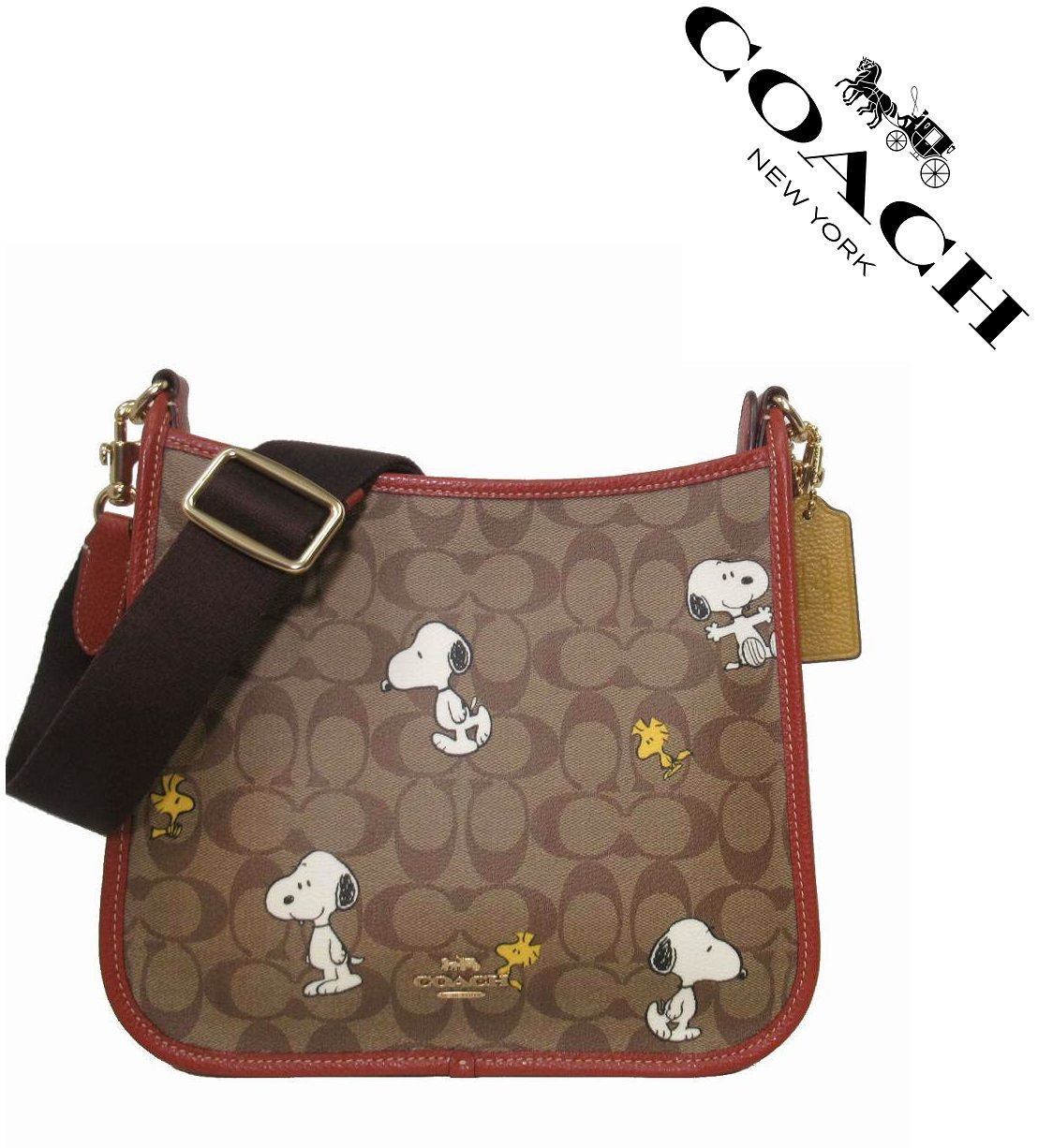 セール中】COACH コーチバッグ CF294 Coach x Peanuts スヌーピー