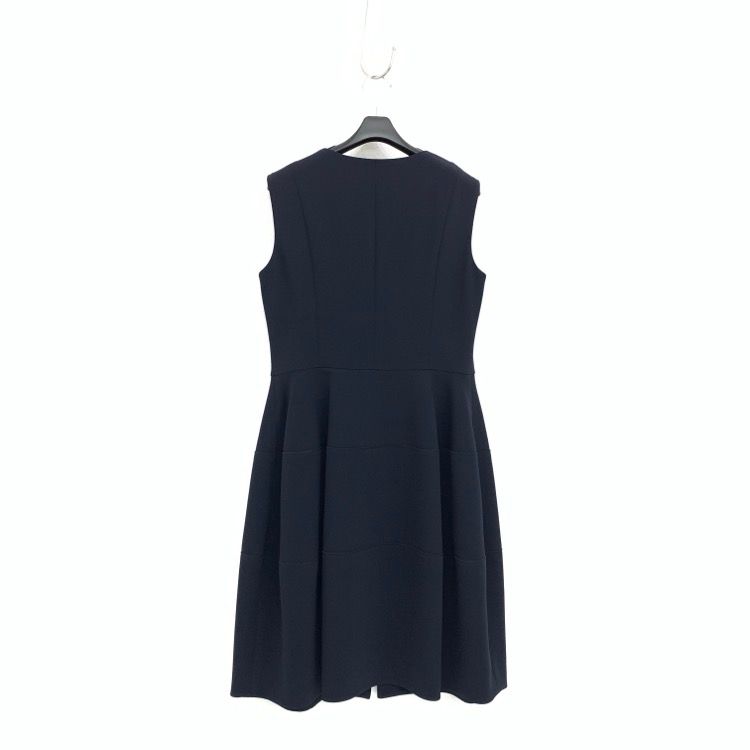Rene basic ルネ ワンピース ジップアップ ネイビー 38 5836030