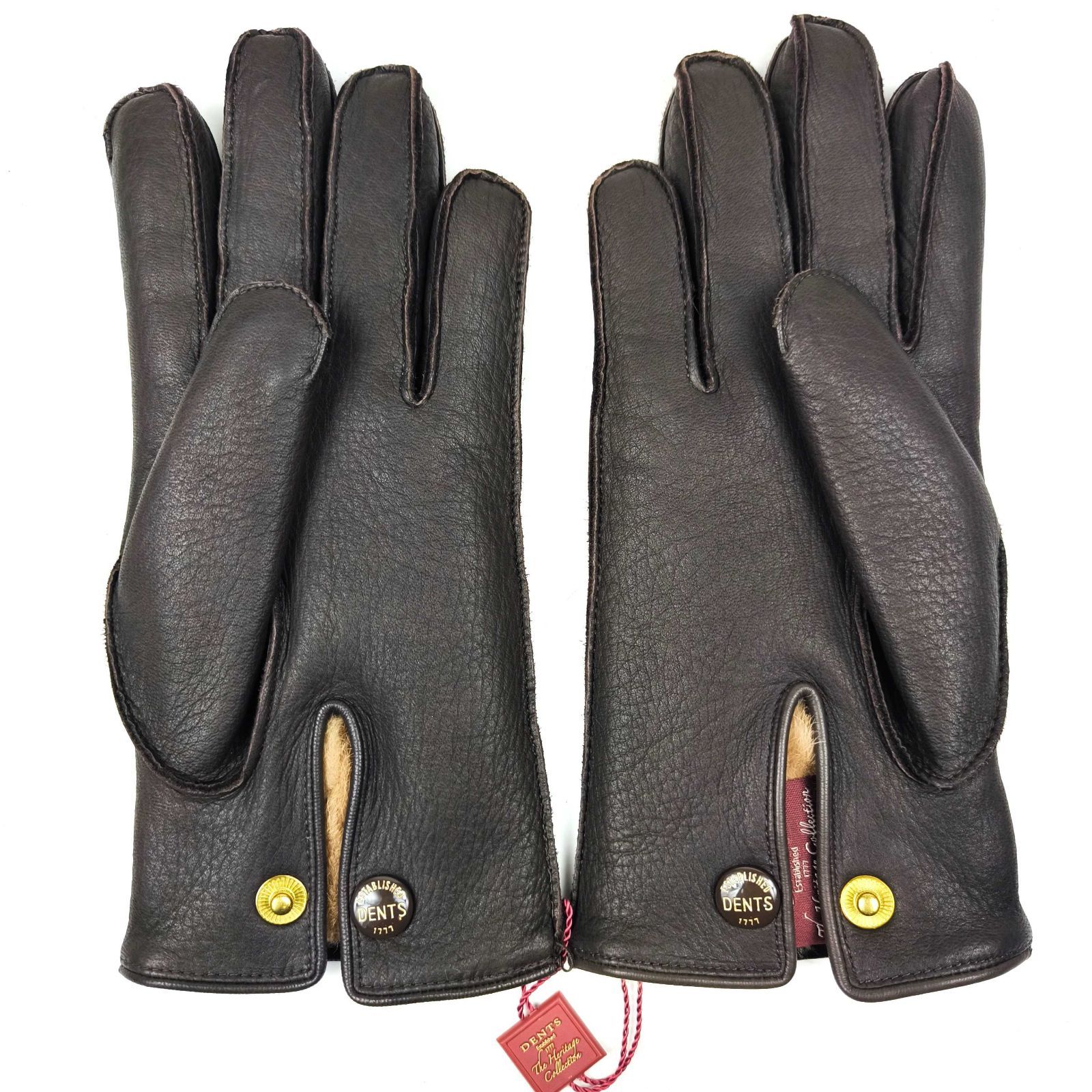 DENTS ヘアシープグローブ（カシミヤライニング） 15-0007 DENTS ヘア