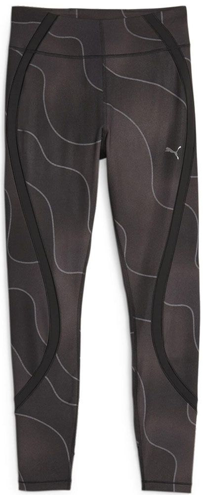 プーマ PUMA STUDIO ULTRABARE ハイウェスト 7|8 AOP TREND タイツ 524636 01 プーマ ブラック|ミディ