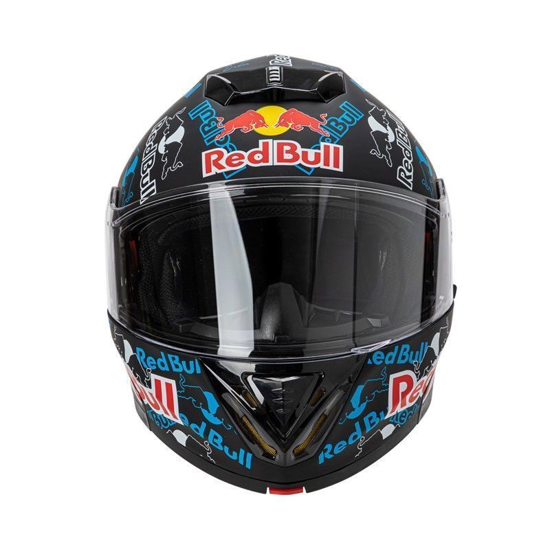 人気システムヘルメット バイクヘルメット フルフェイスヘルメットダブルレンズレッドブルー艶消し艶あり toukui48