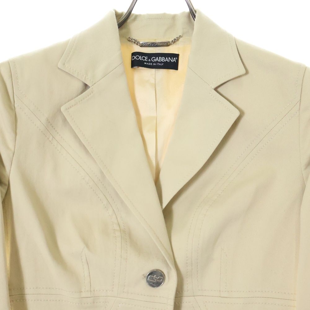 DOLCE & GABBANA (ドルチェアンドガッバーナ) ノッチドラペル 3B