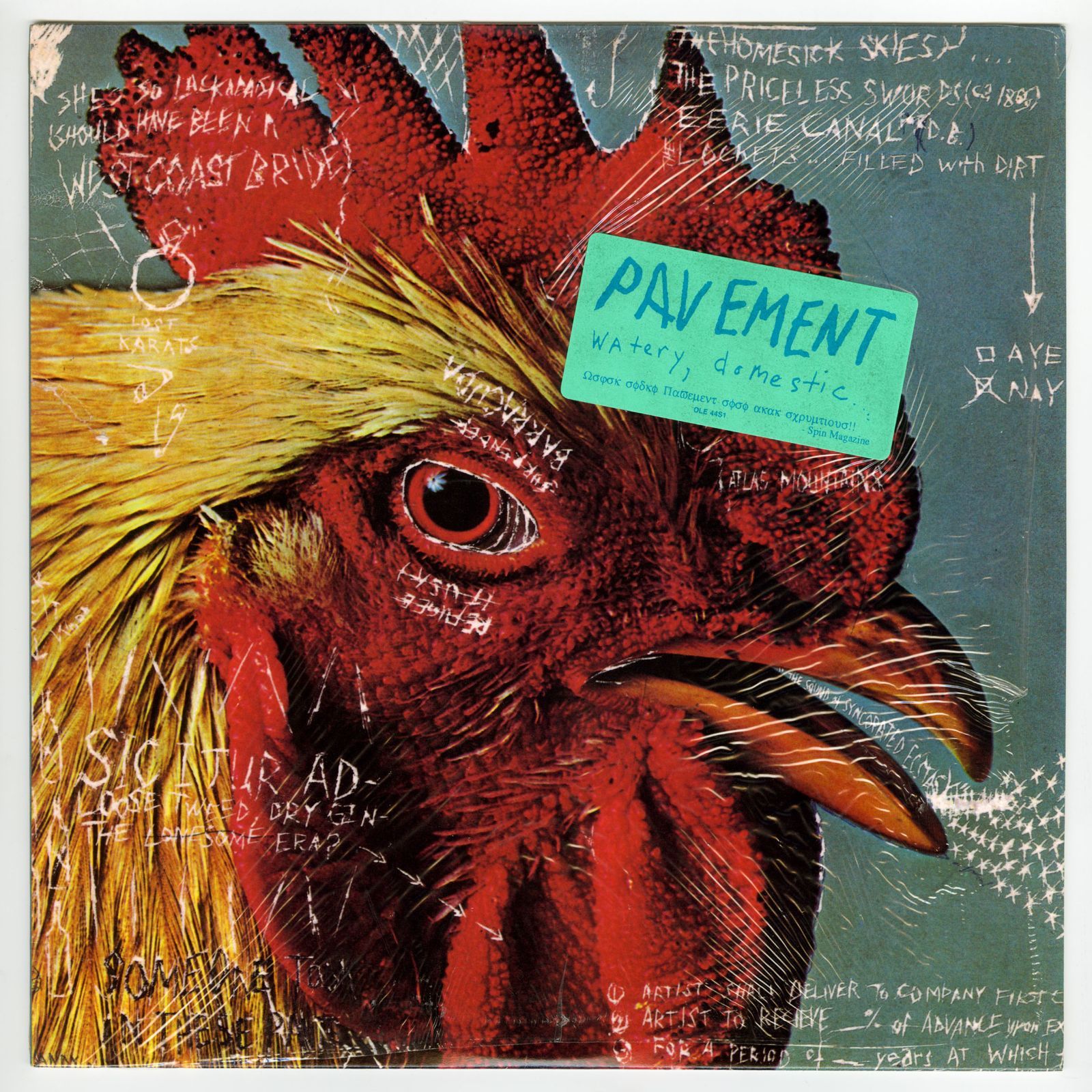 ユーズド】Pavement / Watery, Domestic [US Org.EP][12inch | Matador