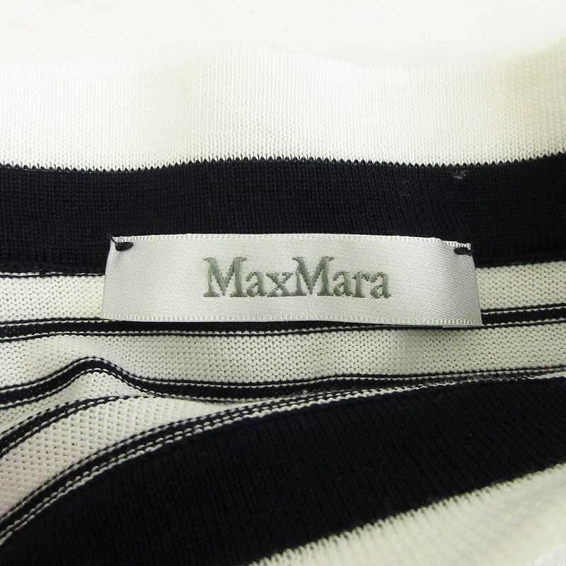 マックスマーラ MAX MARA 美品 ニット カットソー 白タグ