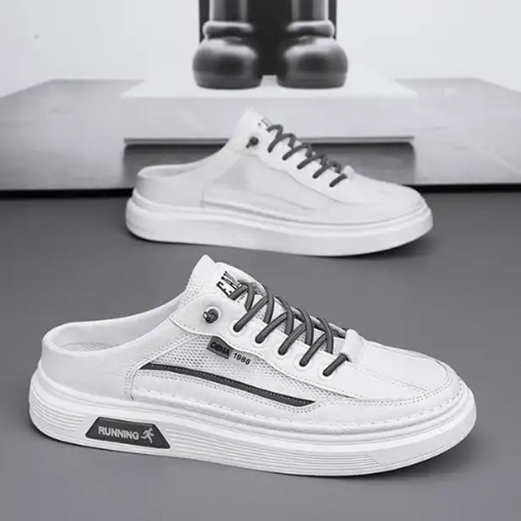 かかとなし スニーカー メッシュ ♥ スリッポン メンズ 靴 踵なし スニーカー サンダル つっかけ 軽量 軽い 歩きやすい 履きやすい 快適 通気性 メッシュスニーカー 春 夏 カジュアルシューズ ウォ kongban361 USTAUSTRALIA_COM_AU