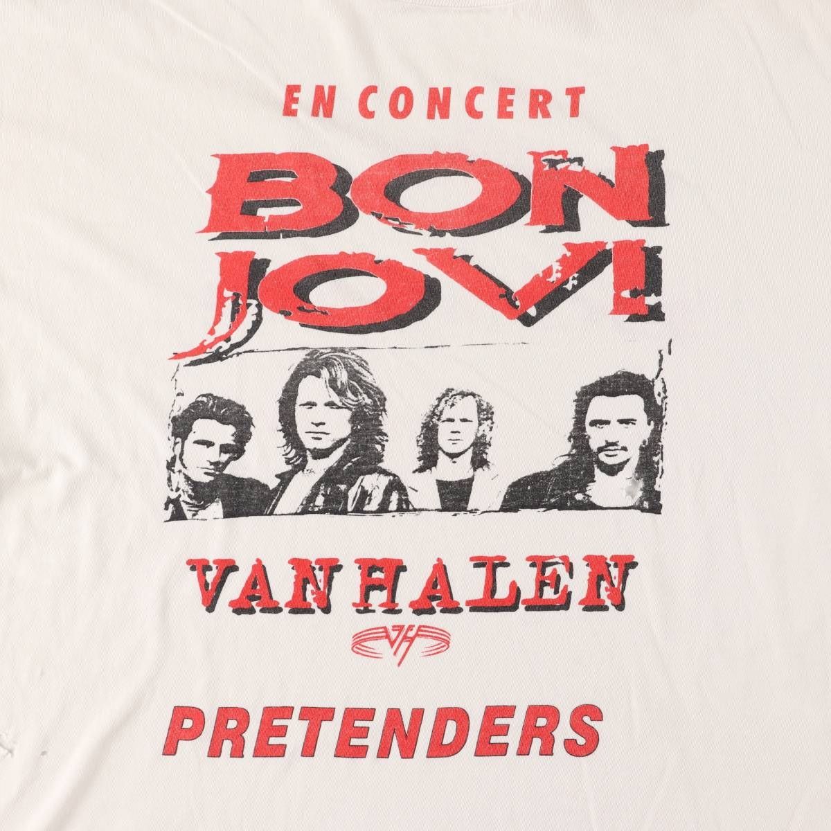 古着 90年代 BON JOVI ボンジョヴィ バンドTシャツ バンT メンズXL相当