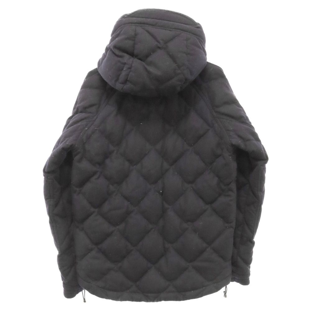 MONCLER (モンクレール) HARRY ハリー ウール ナイロン切り替え ダウンジャケット ネイビー 420914131205 54233 -  メルカリ