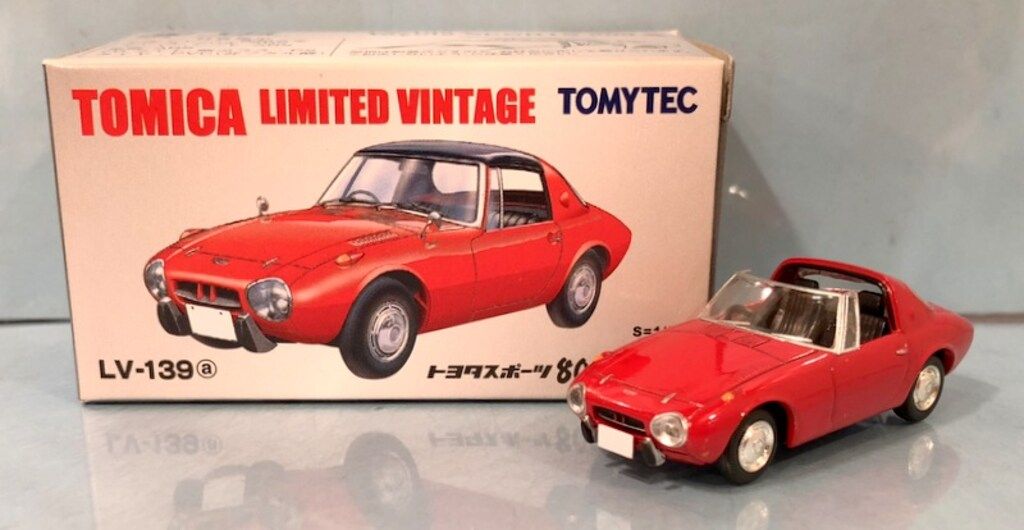 【新品】TOMICALIMITEDVINTAGE トヨタスポーツ800 LV-139a トヨタスポーツ800(赤) | 製品をさがす | tomica