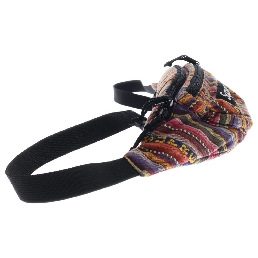 SUPREME (シュプリーム) 20SS Woven Stripe Waist Bag ウーブン