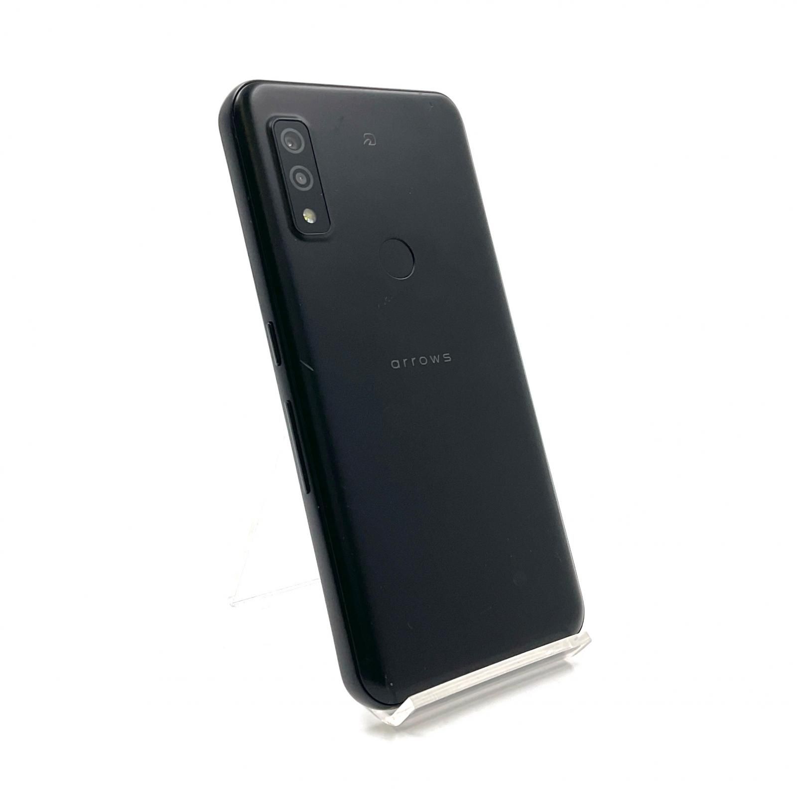 SIMフリーarrows We FCG01 ブラック64GB 本体[Bランク