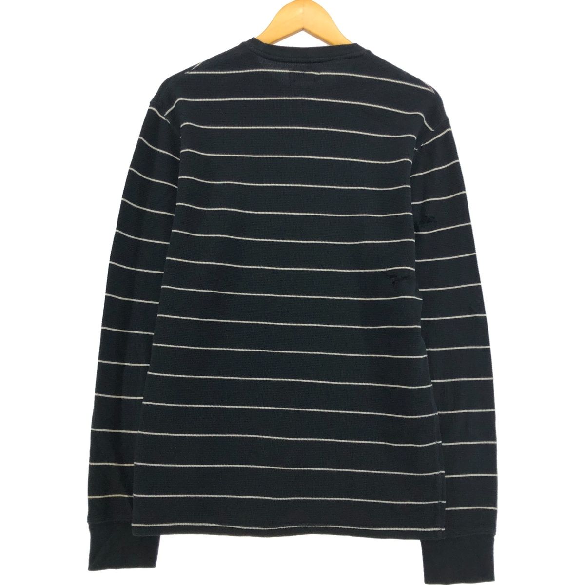 90s Polo by Ralph Lauren ボーダー　サーマルロンT 古着 楽天市場】90s ポロ ラルフローレン ヘンリーネック ボーダー