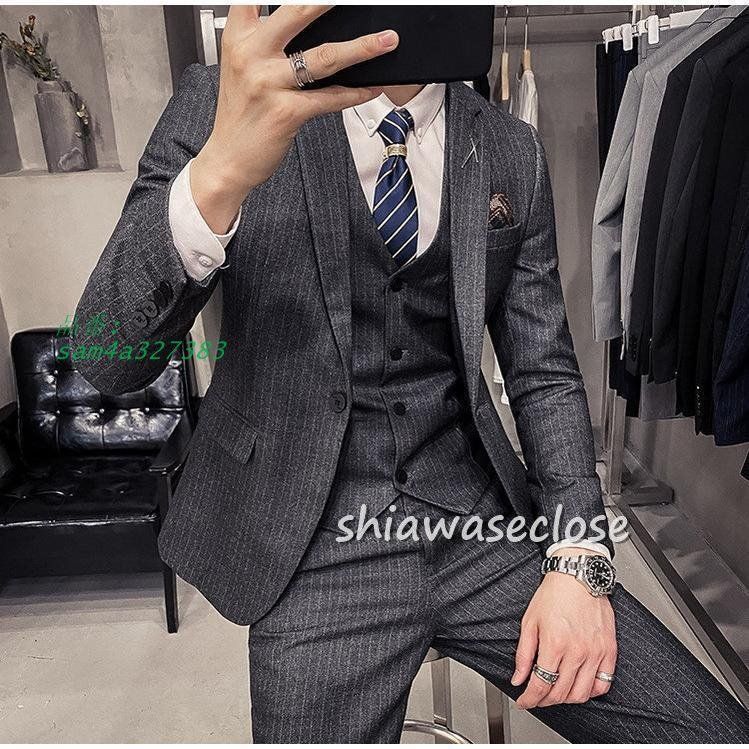 スーツメズおしゃれビジネススーツストライプカジュアルスーツ3ピーススーツフォーマルスーツスーツセットアップ洗える細身紳士服通勤結婚式 am4a327383 WWW_IMPECCABLEHEALTHCARESERVICES_COM
