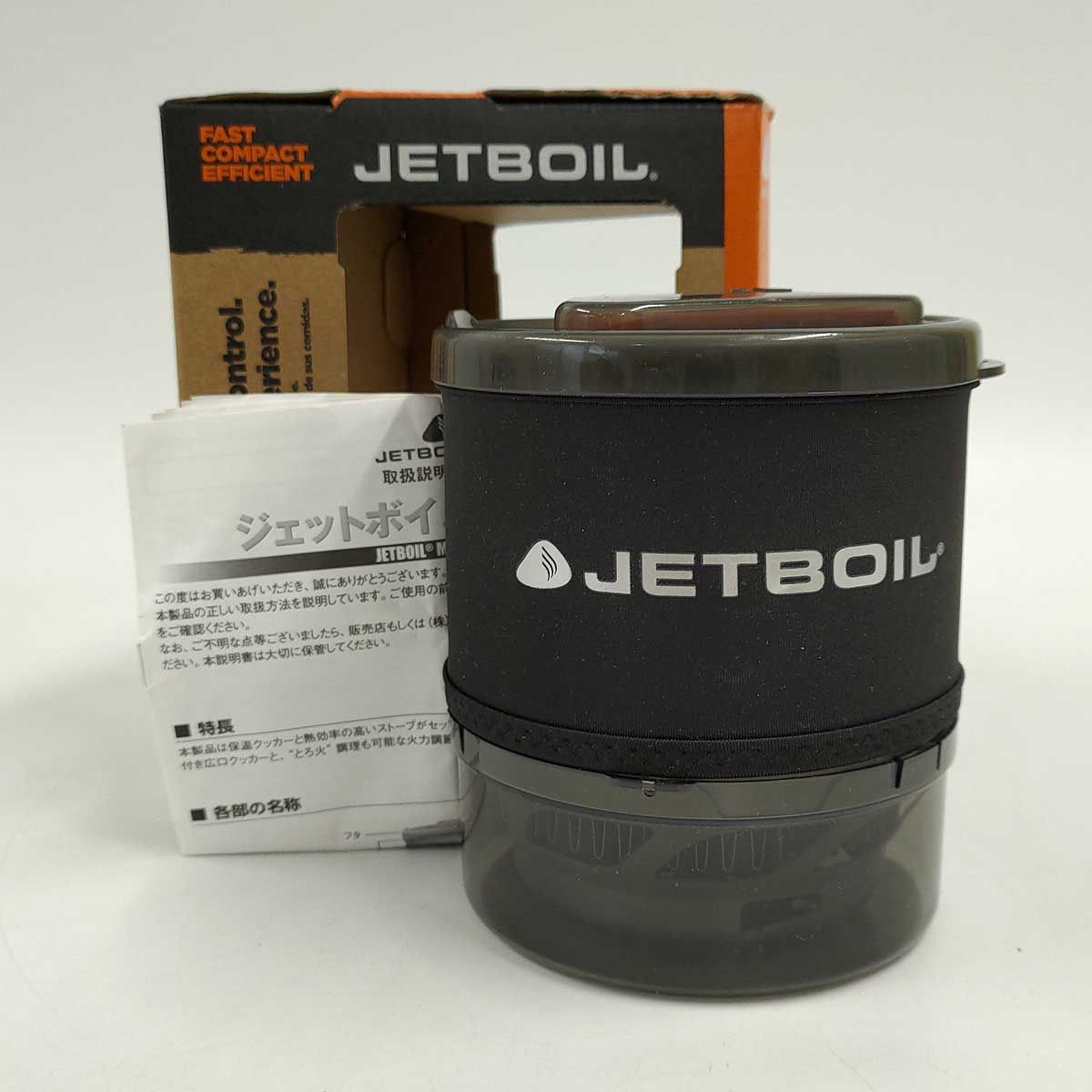 モンベル JETBOIL ミニモ 取扱説明書・ガスカートリッジ付き ジェット