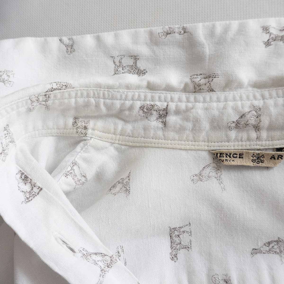 美品 ARTS&SCIENCE アーツ&サイエンス 動物柄 総柄