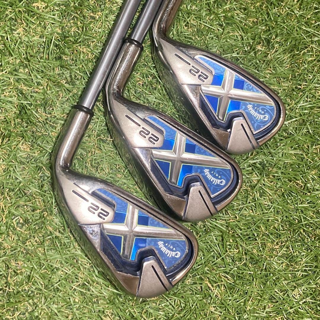 レディース Callaway X22 アイアン6本 キャロウェイ
