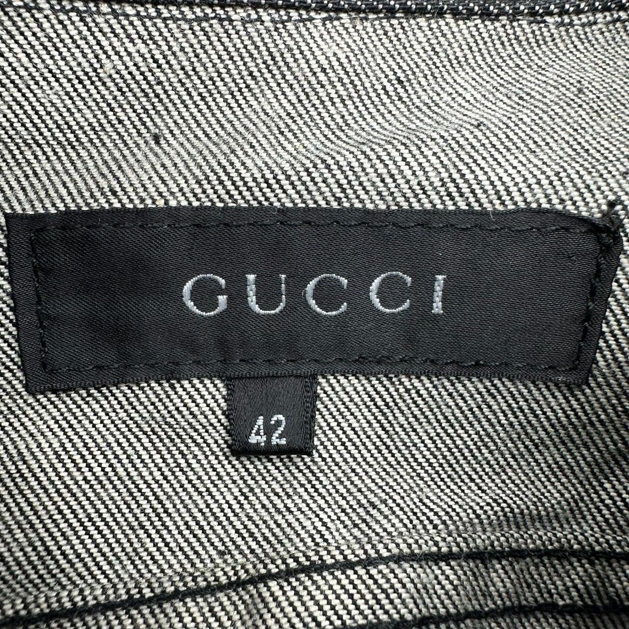 GUCCI(グッチ) Tom Ford Period Sherry Line Cotton Black Denim