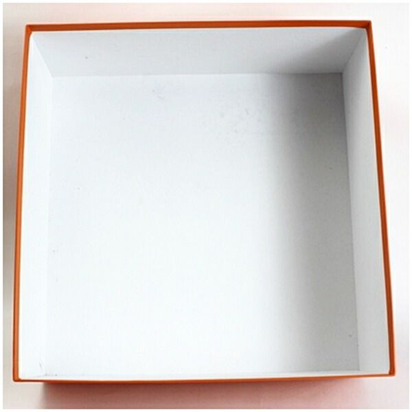 ㊲HERMES エルメス バーキン30・ケリー28用 オレンジ 空箱 長方形