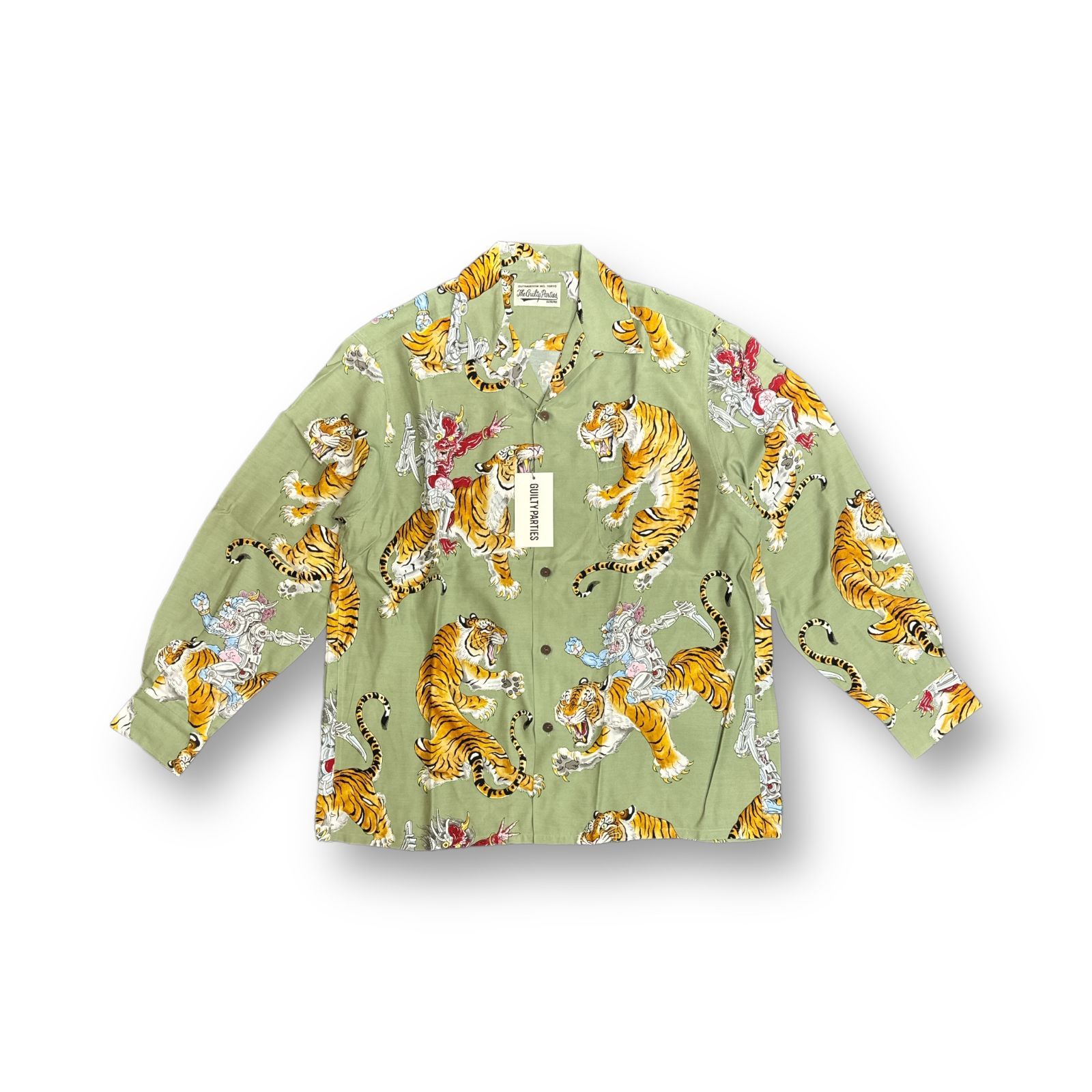 定価42900円 新品 WACKO MARIA 23AW TIM LEHI / HAWAIIAN SHIRT L/S 