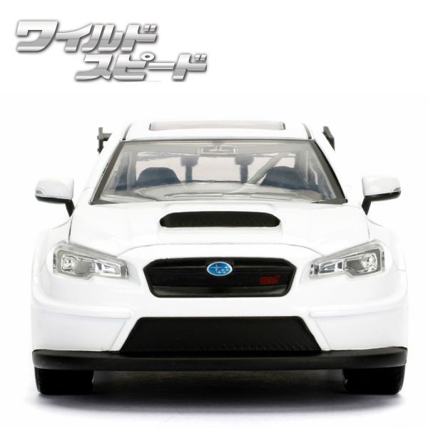 1:24ワイスピ MR.LITTLE NOBODY&#39;S SUBARU WRX S Mr. Little Nobody's Subaru WRX STI White 