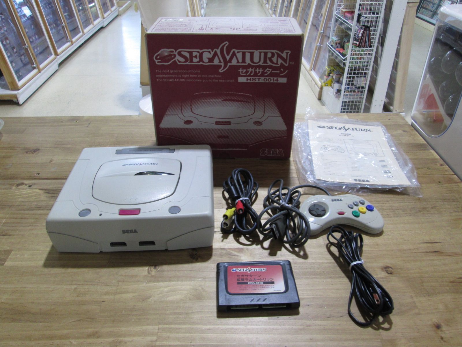 新品未開封 セガサターン 本体 HST-0014 （新品】ZD0328 希少な未使用 