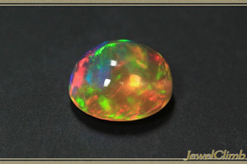 鑑別書付 鮮やかな遊色が全体に広がるメキシコオパール 宝石 ルース ２．３５ＣＴ WWW_NOITHATQUANGTHANH_NET