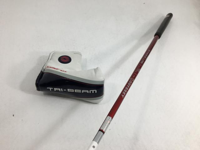 【中古ゴルフクラブ】オデッセイ TRI-BEAM (トライビーム) DOUBLE WIDE CS パター 2023 STROKE LAB(ストローク ラボ) 70C RED シャフト パター【14日間返品OK】