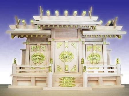 4営業日で発送 静岡木工 屋根違い三社和中