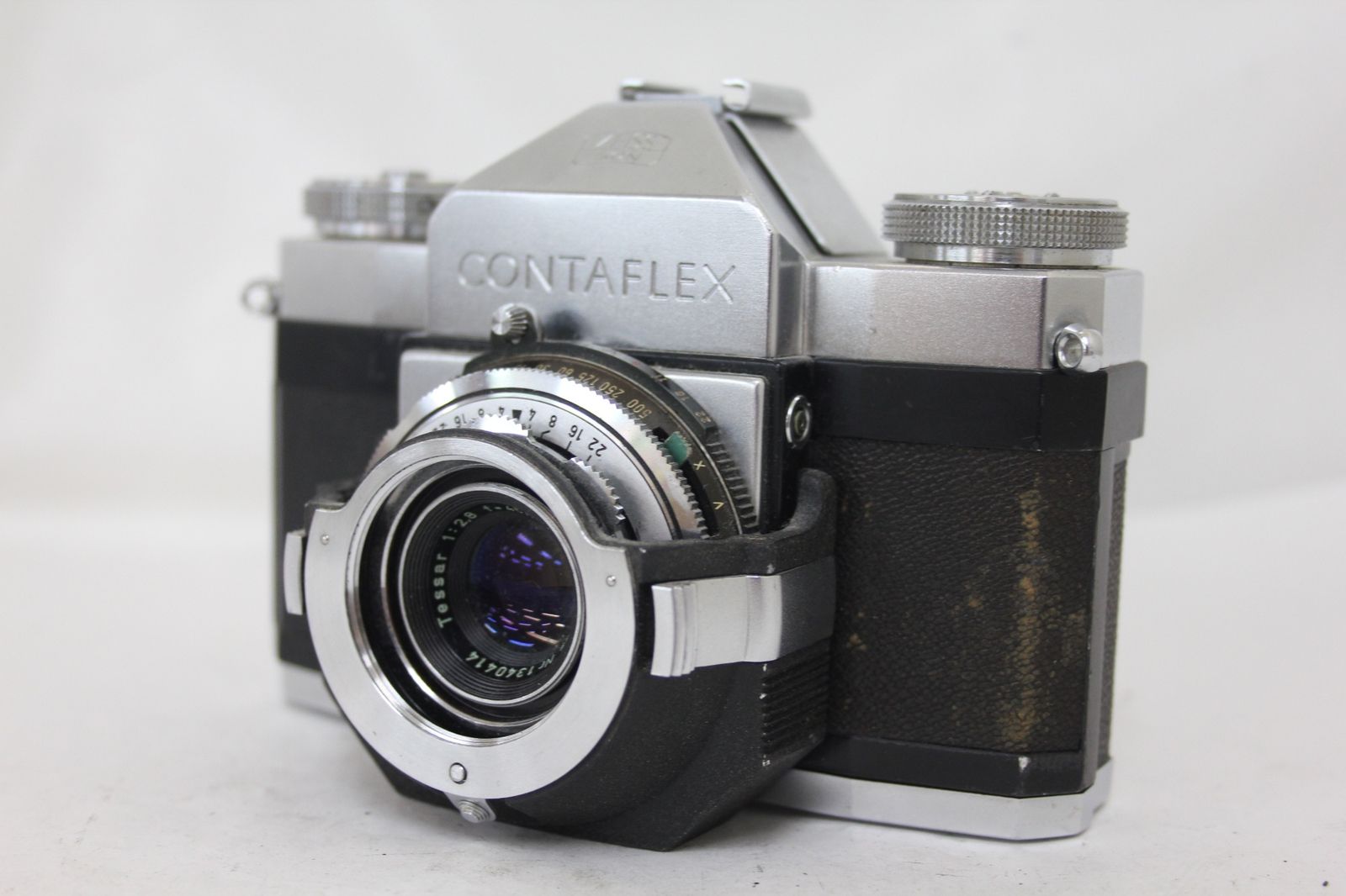 返品保証 ツァイスイコン Zeiss Ikon Contaflex Tessar 45mm F2.8 カメラ e239