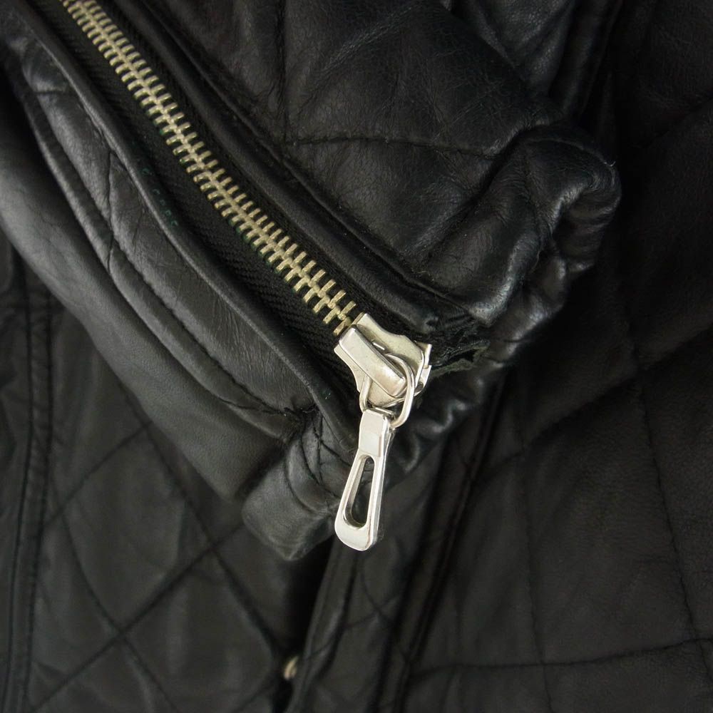 VANQUISH ラムレザーキルティングジャケット VANQUISH ヴァンキッシュ