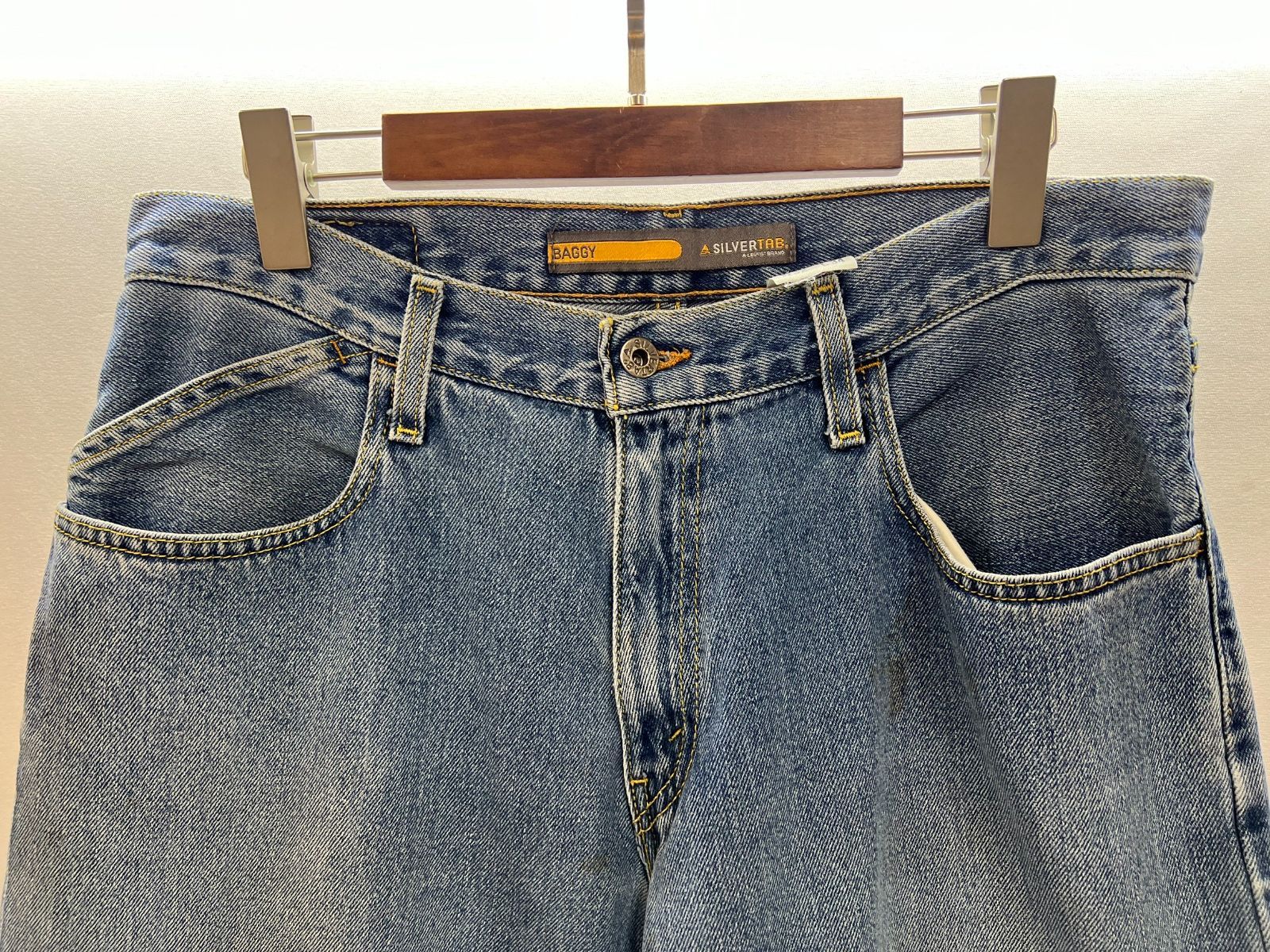 中古】【メンズ】Levi's silverTab BAGGY メキシコ製 00s バギーパンツ