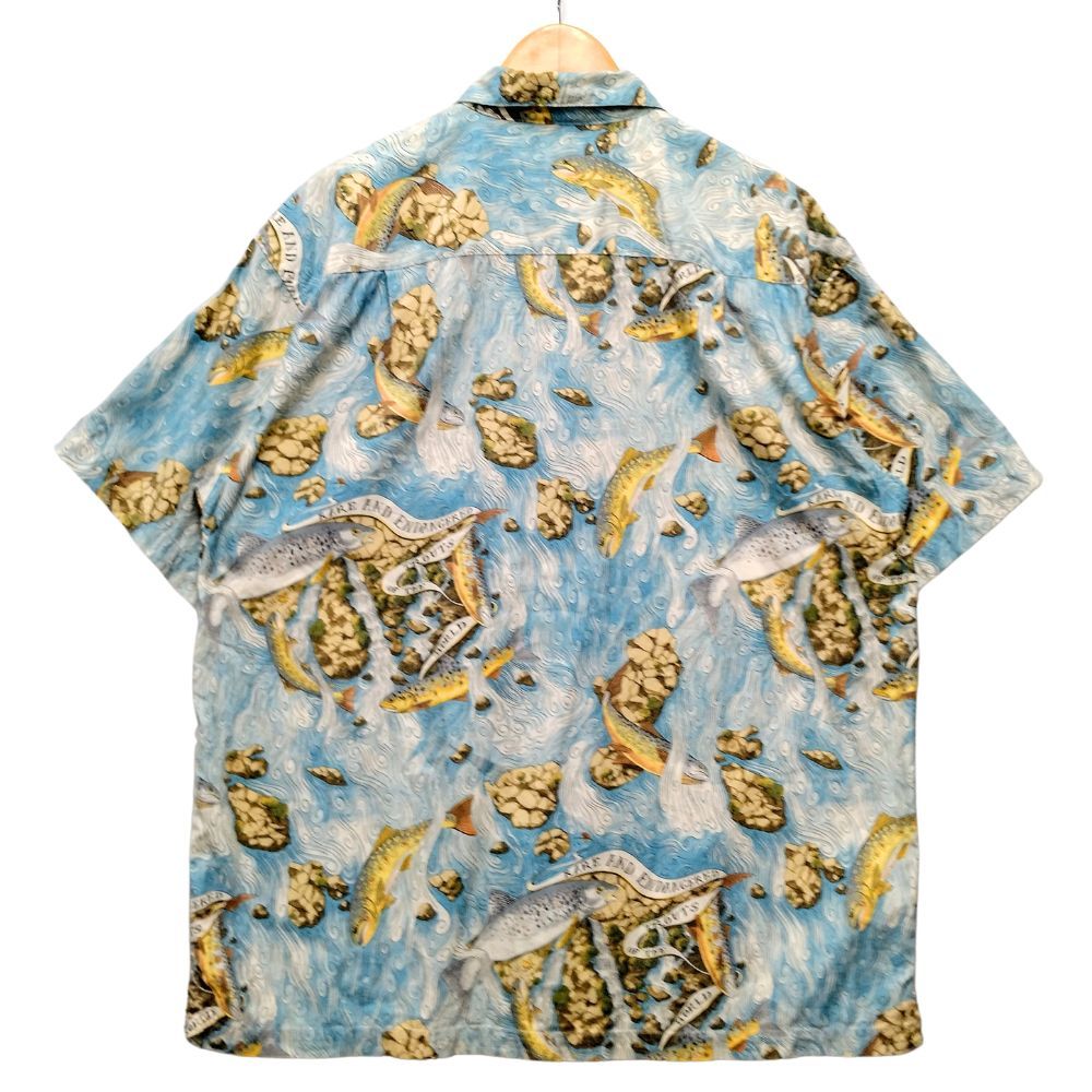 パタゴニア 花柄 半袖アロハシャツ M 古着 00年代 パタゴニア Patagonia pataloha パタロハ 52540S5