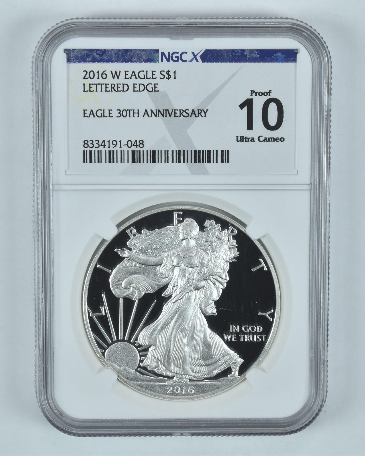 2016W アメリカン シルバー イーグル プルーフ 10 UCAM NGC X NGCX