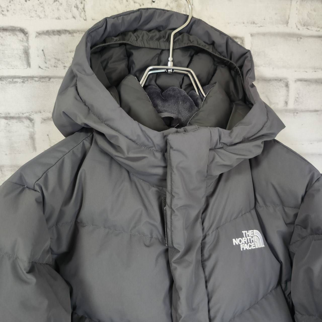 ノースフェイス　140 アウター　ダウン　ジャケット　ブルー