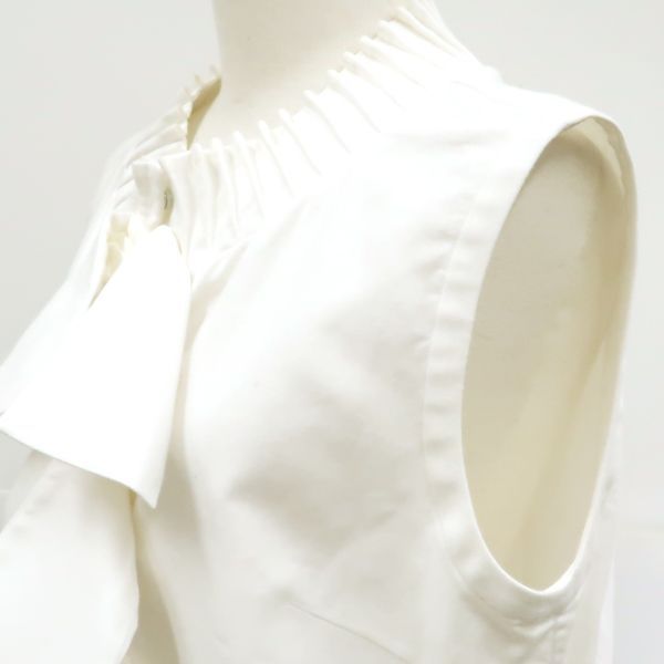 LUDLOW リングマスターブラウス 22-LD409TP コットン リネン #1 白