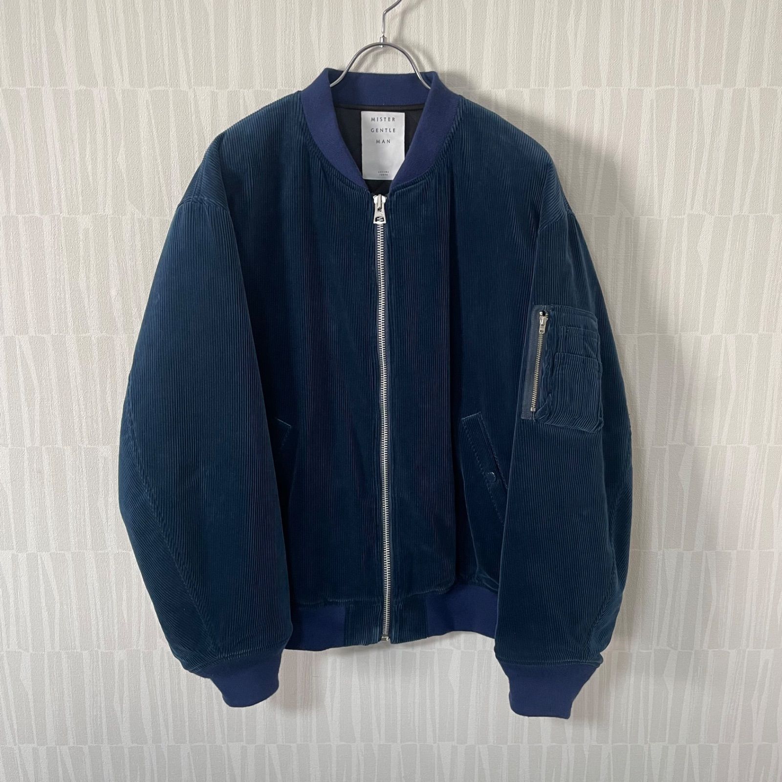 レア MISTERGENTLEMAN CORDUROY MA-1 MR.GENTLEMAN】CORDUROY MA-1 Blue size: L - メルカリ