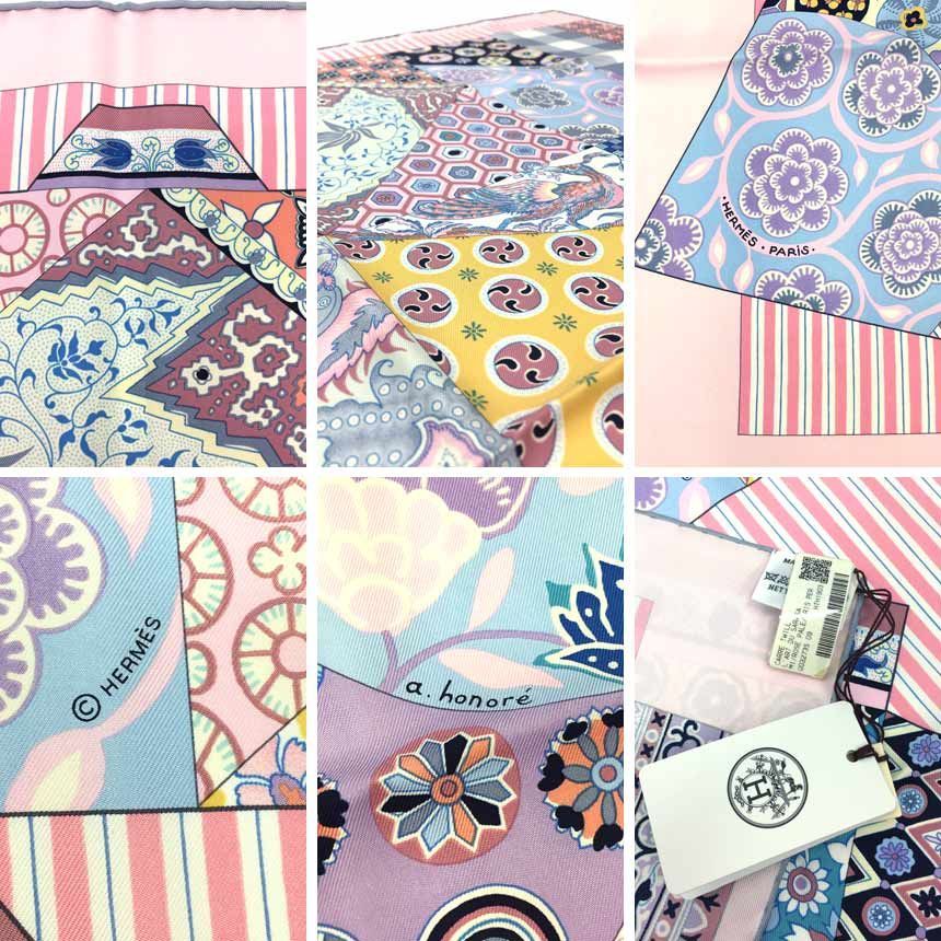 入手困難 激レア HERMES エルメス スカーフ カレ90 L'Art du Sarasa