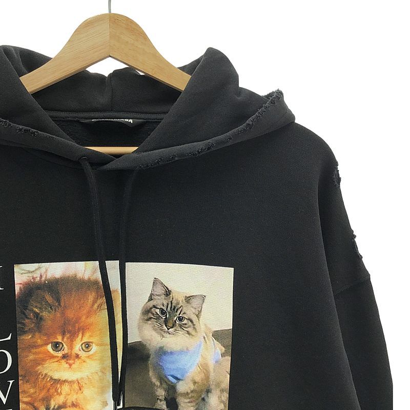 BALENCIAGA / バレンシアガ | I LOVE CAT MEDIUM FIT HOODIE